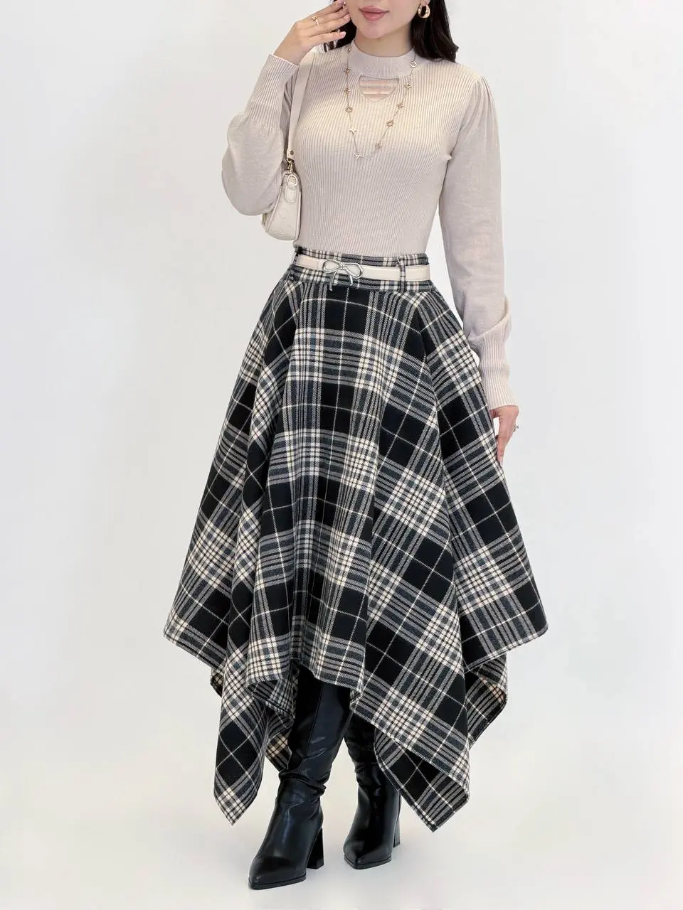 7615-دامن burberry
